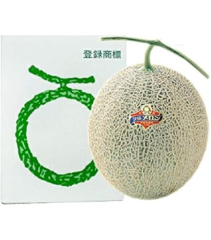 Amazon.co.jp: 北海道産 夕張愛渓メロン 秀品 特大 8kg 4玉 赤肉